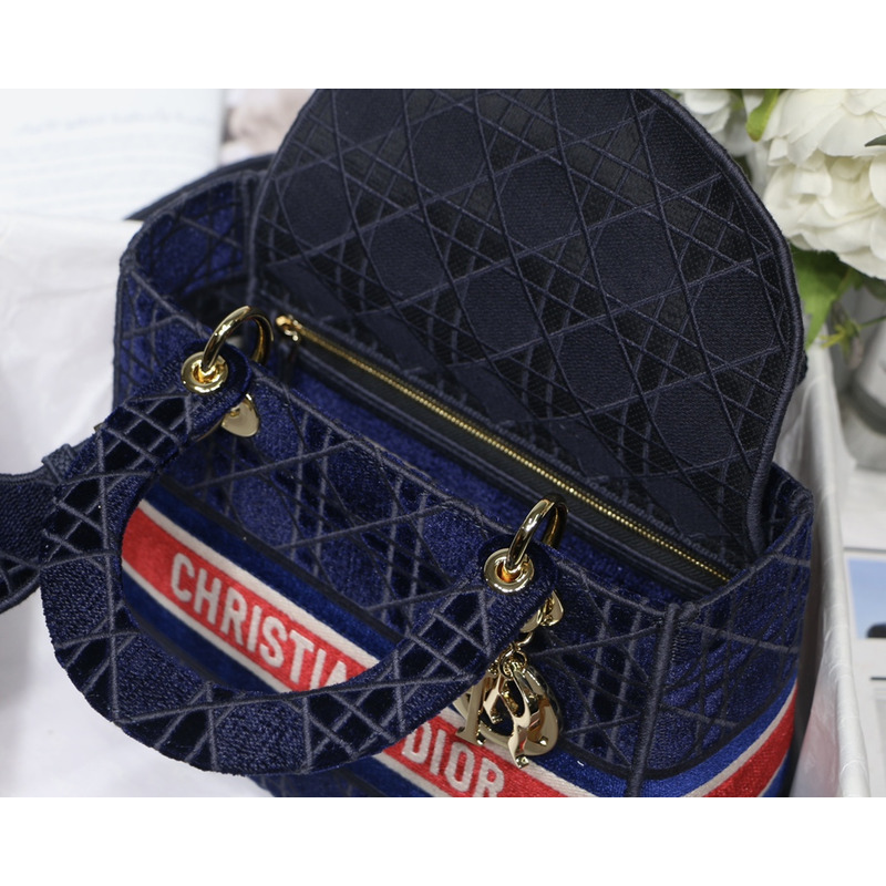 D*or d-lite hanbag dark blue