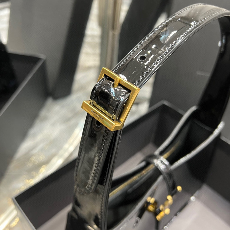 Saint Laurent Le 5A7 Stray Bag Black