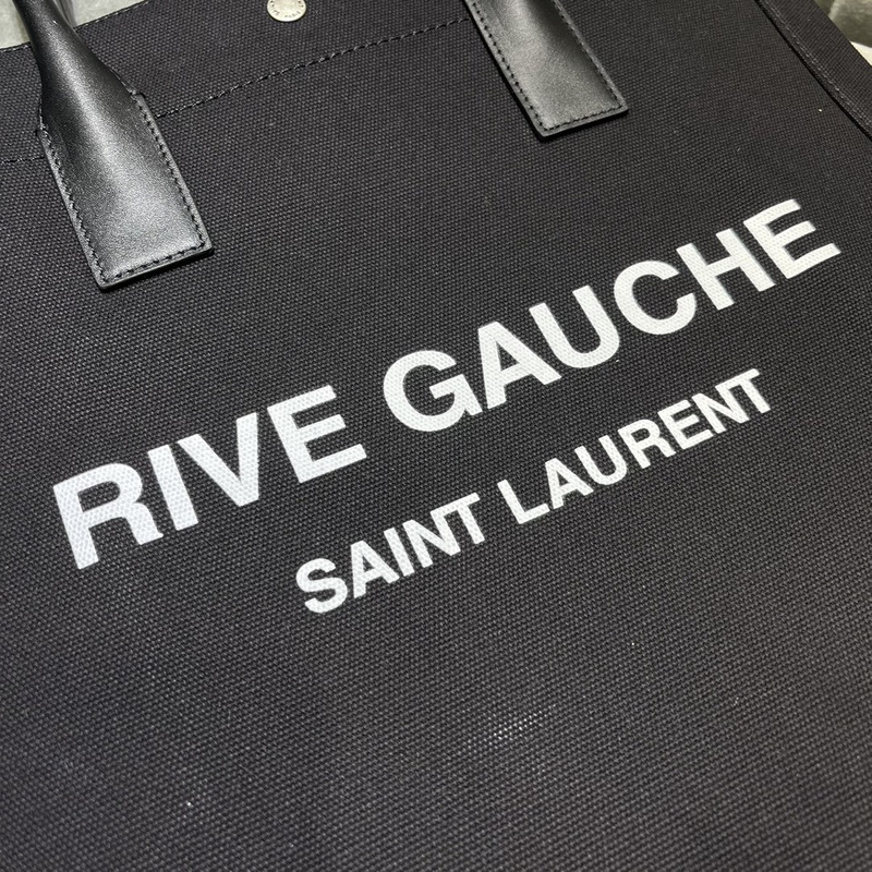 Saint Laurent Rive Gauche Tote Black M