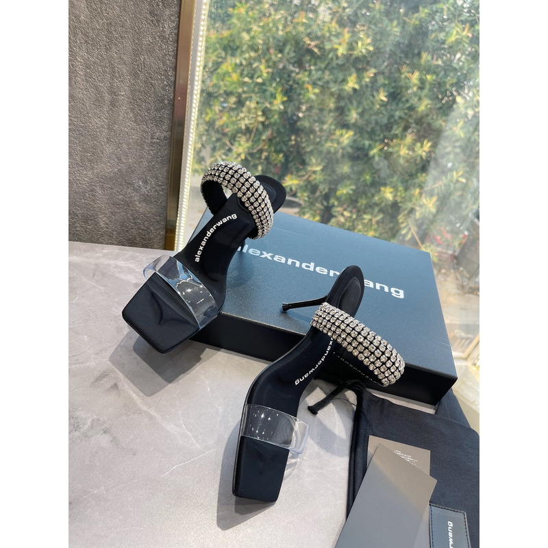 Alexander Wang Rhinestone-embellished Sandals 5.5cm
