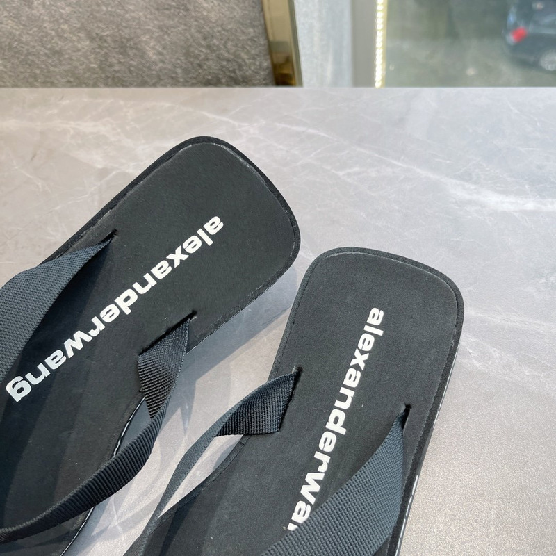 Alexander Wang Logo-print Flip-flops