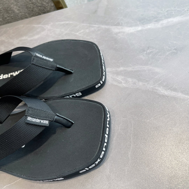Alexander Wang Logo-print Flip-flops