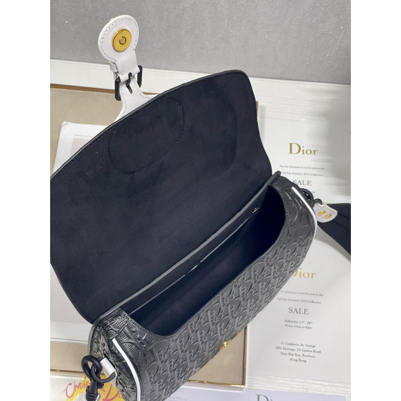 D*or large bobby bag 27×19.5×8cm black