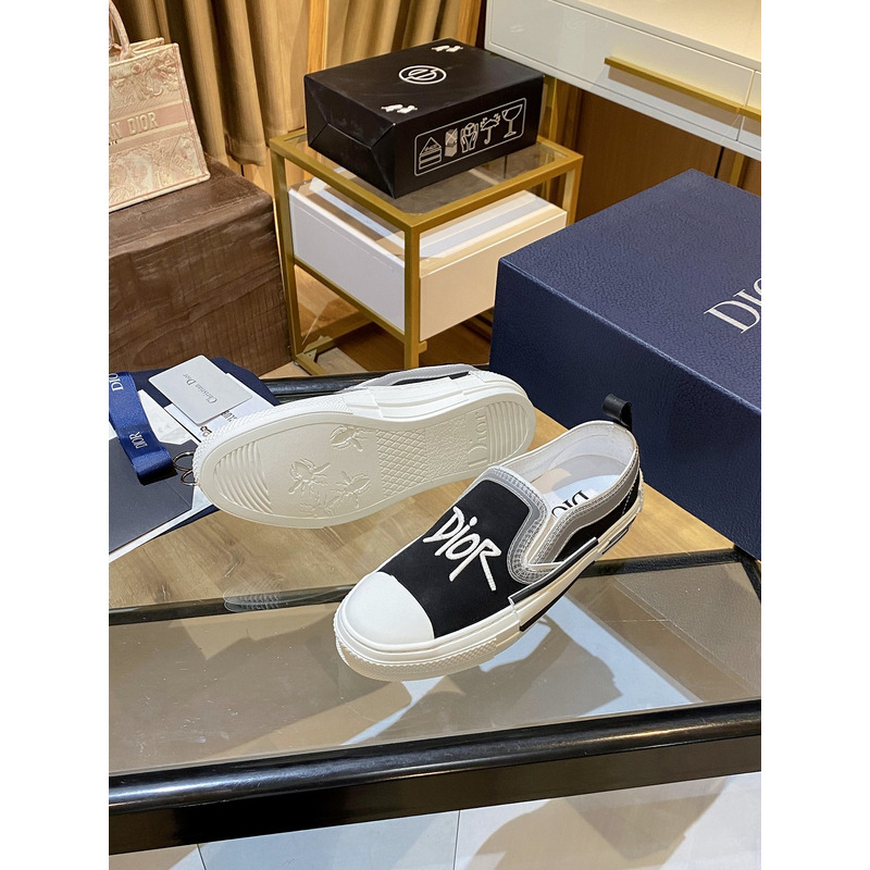 D*or  solar slip-on sneaker black