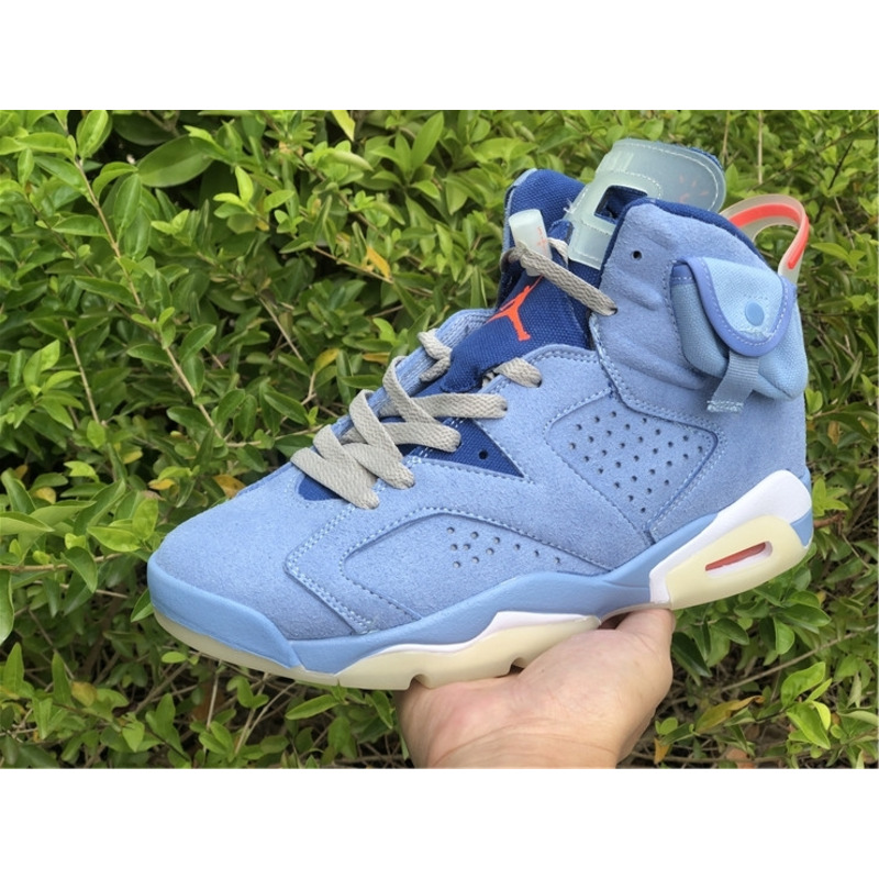 jordan 6&travis scott N0*H carolina blue