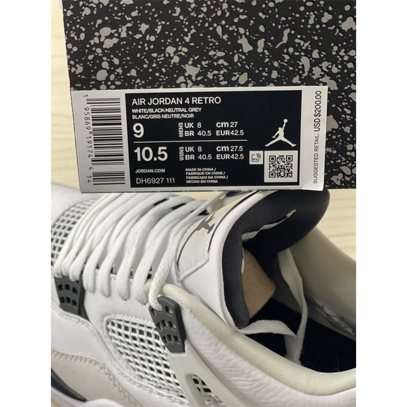 Jordan 4 Retro Military Black GS