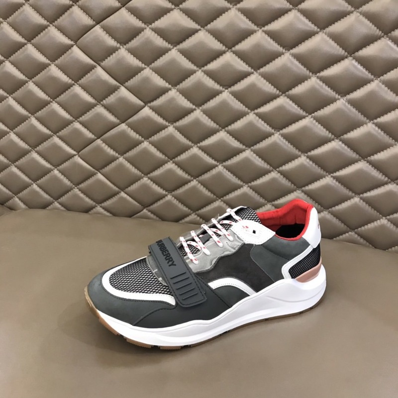 B**rry vintage check cotton sneaker black and  archive beige