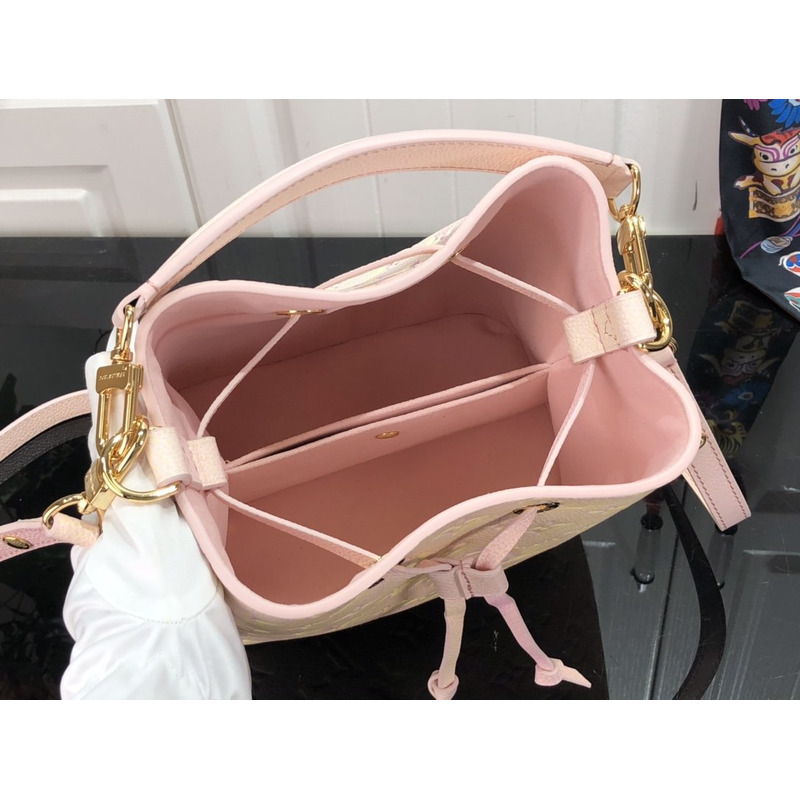 LV Néonoé BB Monogram Empreinte Pink