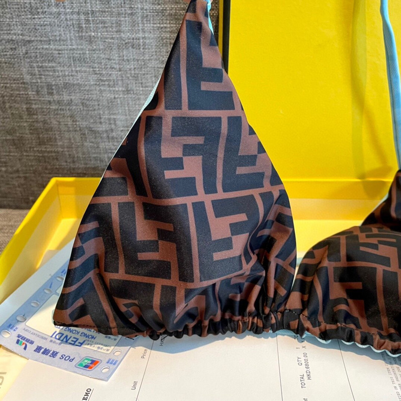 F**di lycra bikini blue