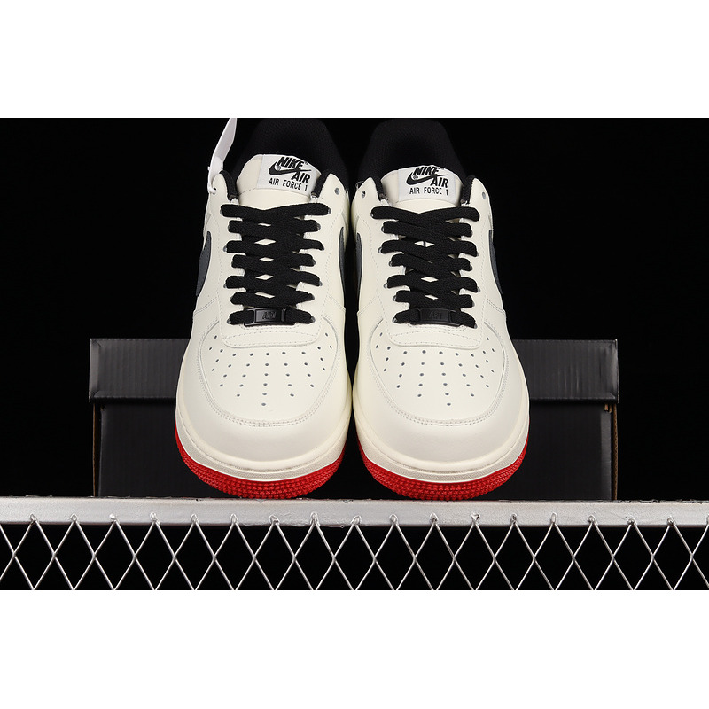 Nike Air Force 1 Low Beige Grey Red DD7798-806