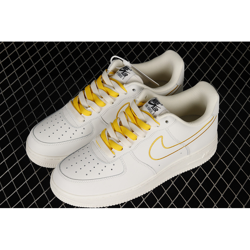 Nike  Air  Force 1 Yellow White