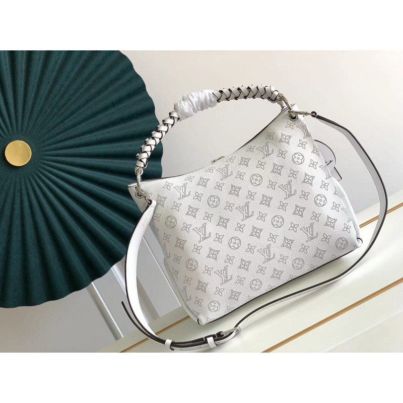 l**is V*t*n beaubourg hobo leather handbag  white m56073