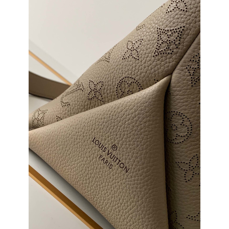 LV Beaubourg Hobo Leather Handbag  Apricot M56073