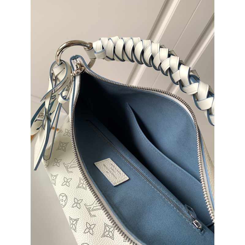 l**is V*t*n beaubourg hobo leather handbag  white m56073