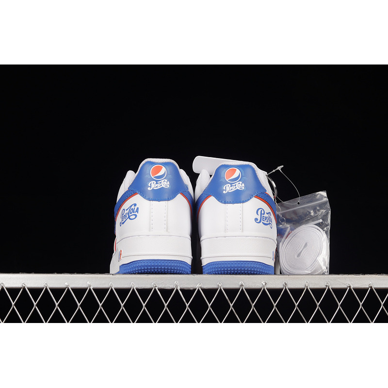 Nike Air Force 1 07 Low LV6 Pepsi Cola White Blue Orange BS8856-113
