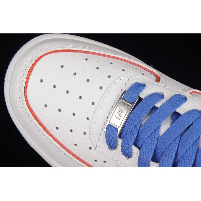 Nike Air Force 1 07 Low LV6 Pepsi Cola White Blue Orange BS8856-113