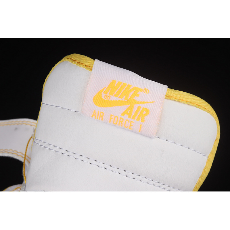 Nike Air Force 1 07 Mid Contrast Stitch White Laser Orange CV1724-902