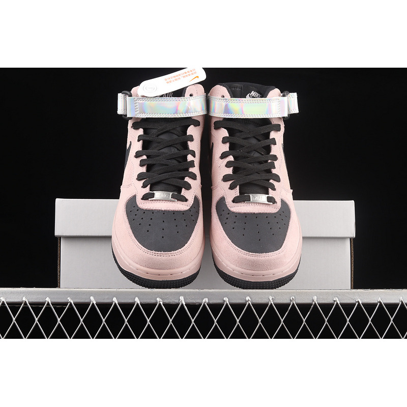 Nike Air Force 1 07 Mid Pink Black WZ3066-061