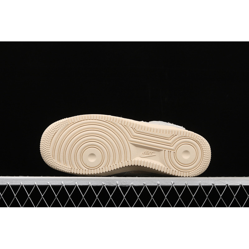 L*v*s x nike air force 1 07 mid exclusive denim blue red 651122-215