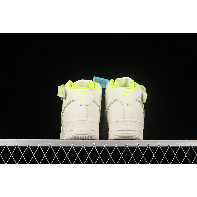 Nike Air Force 1 Double Air White Volt