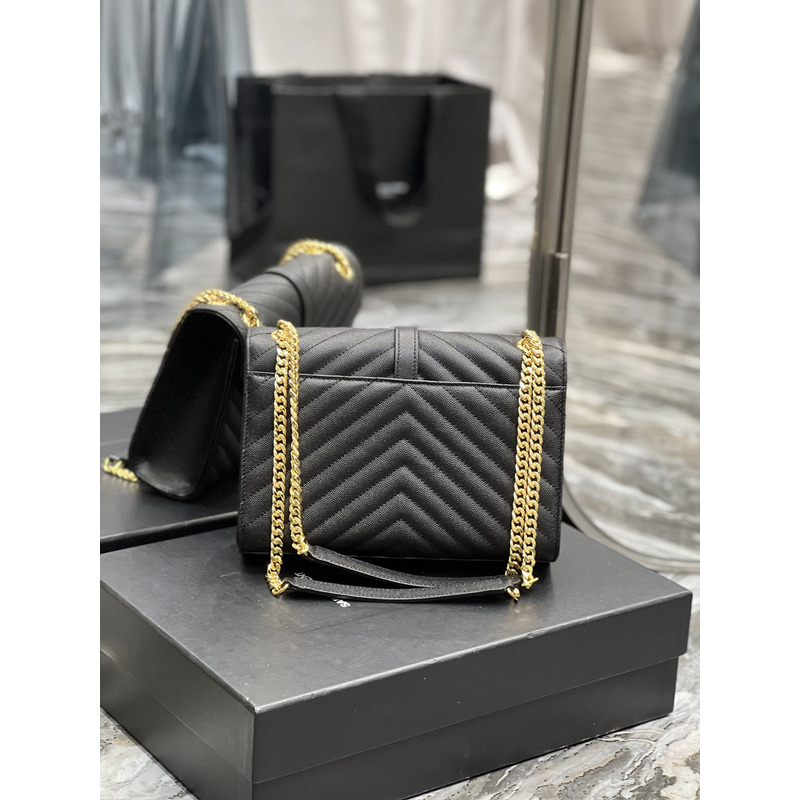 Saint Laurent Collège Medium Shoulder Bag Black