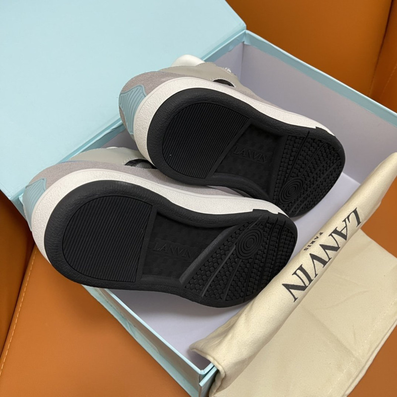 LANVIN Curb Sneaker Blue