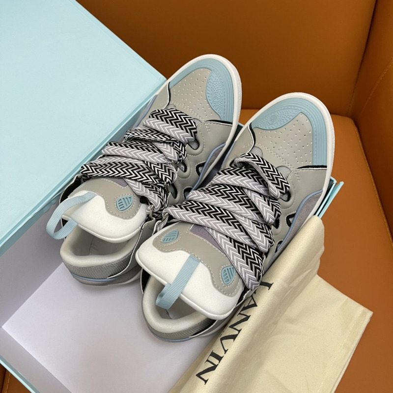 LANVIN Curb Sneaker Blue