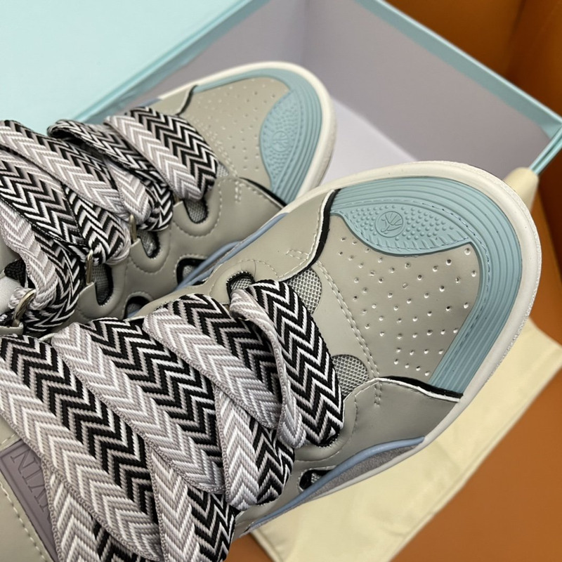 LANVIN Curb Sneaker Blue