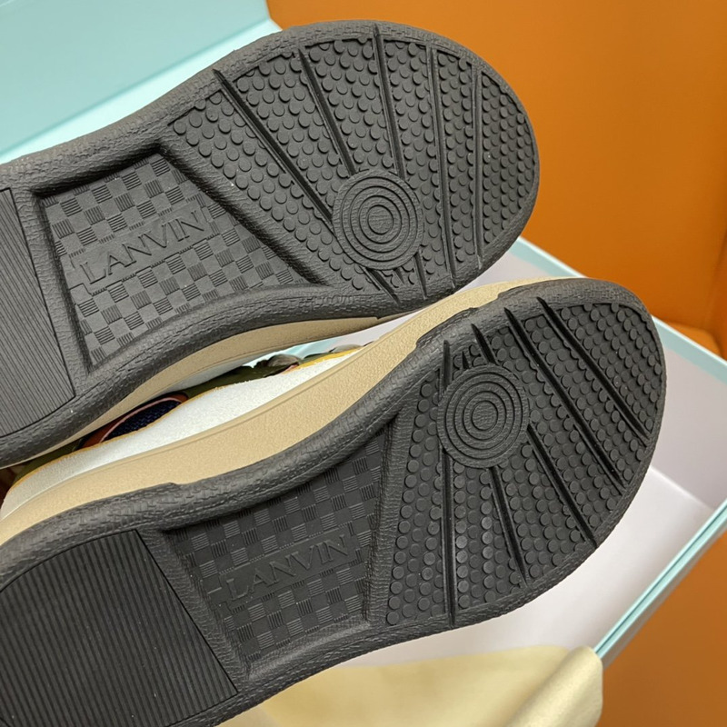 LANVIN Curb Sneaker Green