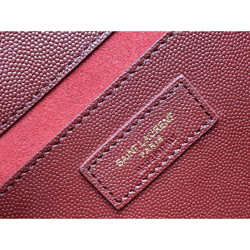Saint Laurent Kate leather shoulder bag red