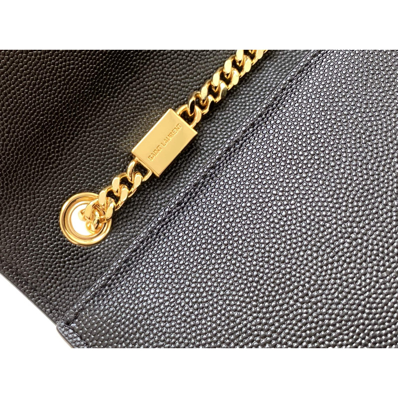 Saint Laurent Kate leather shoulder bag gold