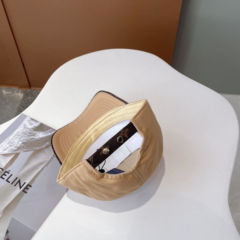 l**is V*t*n embroidered logo hat khaki