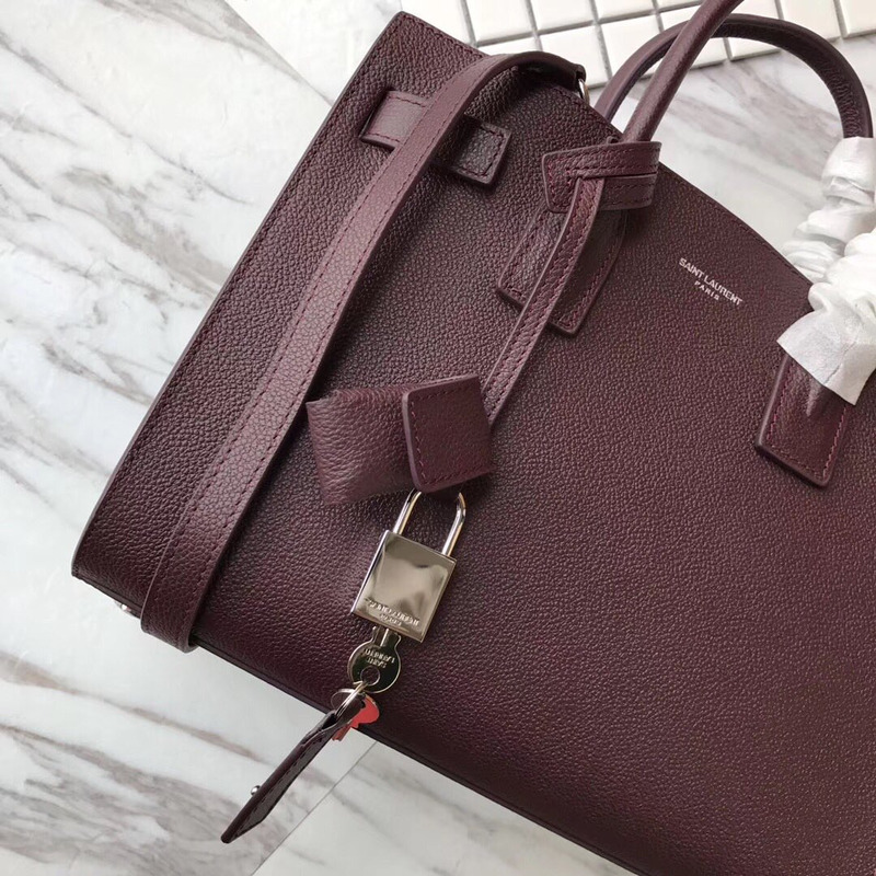 saint laurent new sac de jour Di*m*nd organ bag collection tote brown
