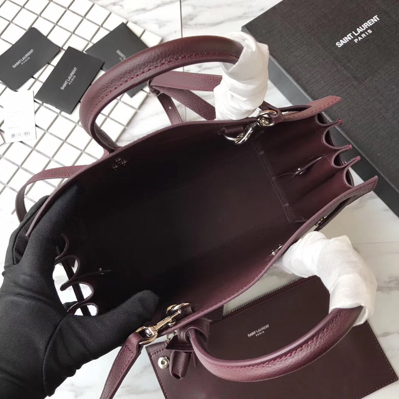 saint laurent new sac de jour Di*m*nd organ bag collection tote brown