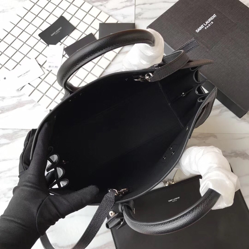 saint laurent new sac de jour Di*m*nd organ bag collection tote bag black