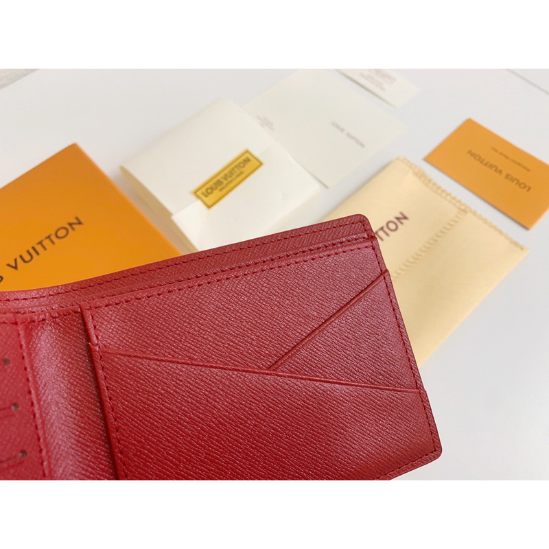 l**is v*t*n x S*p*e slender wallet epi wallet red