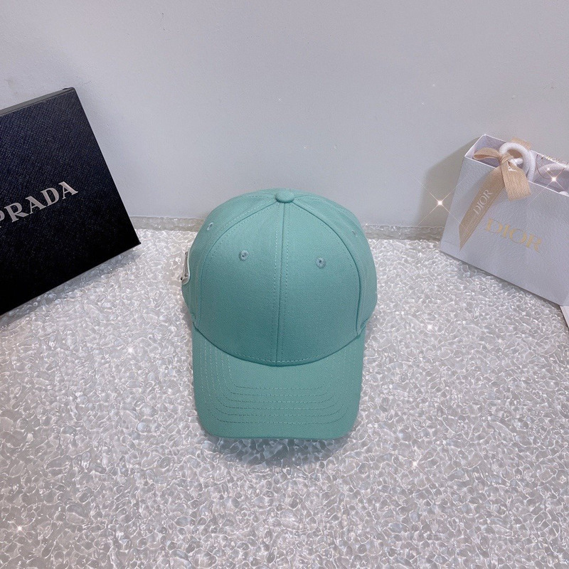 Pra*a nylon baseball cap green