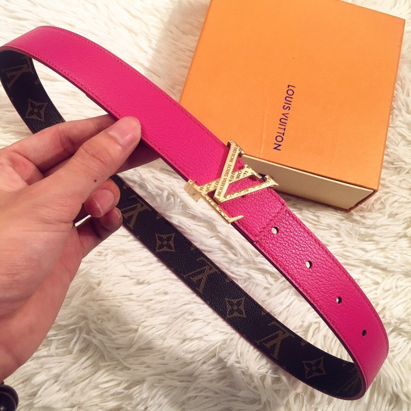 l**is V*t*n icnoic 30mm belt pink
