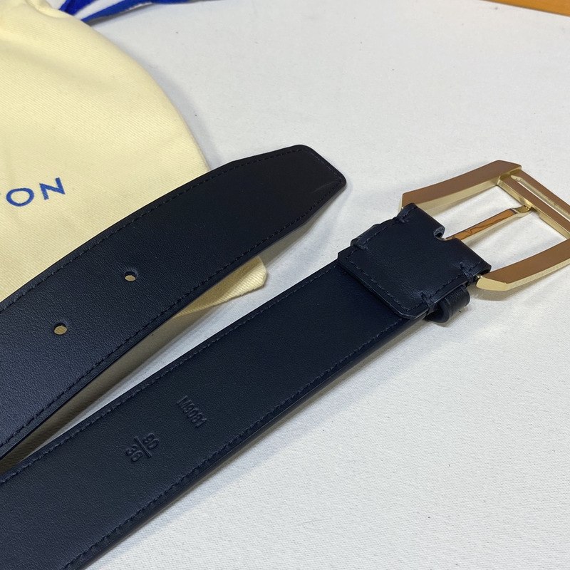 l**is V*t*n black leather gold metal