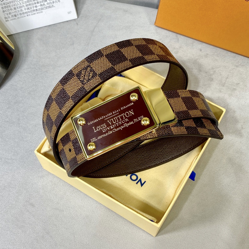 l**is V*t*n belt inventeur black logo