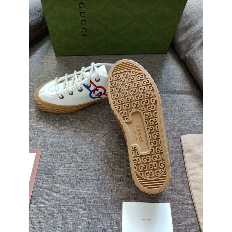 G*u*i interlocking g sneaker white