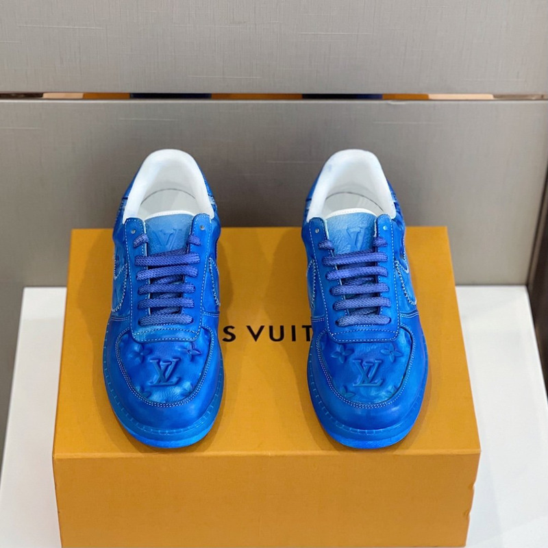 l**is V*t*n x nike af1 low sneaker blue
