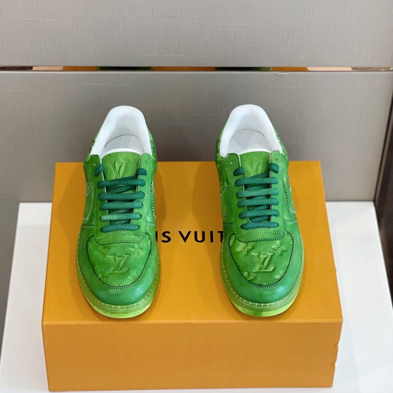 l**is V*t*n x nike af1 low sneaker green