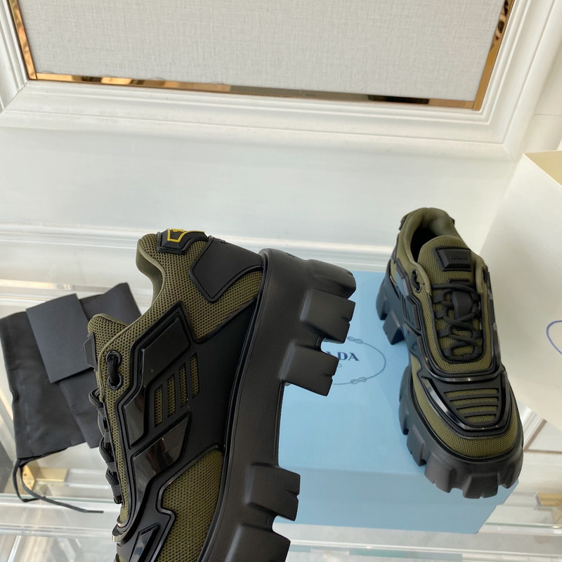 Pra*a cloudbust thunder sneaker black army green