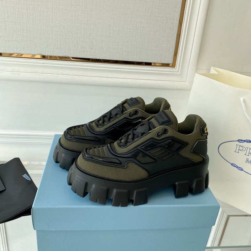 Pra*a cloudbust thunder sneaker black army green