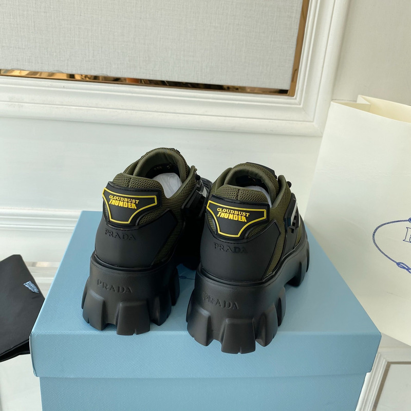 Pra*a cloudbust thunder sneaker black army green