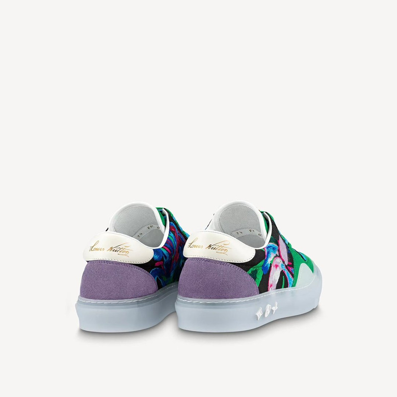 l**is V*t*n ollie richelieu trainers green