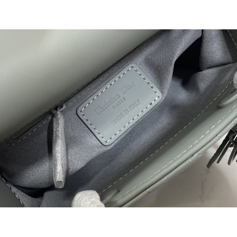 D*or mini lady D*or bag gray