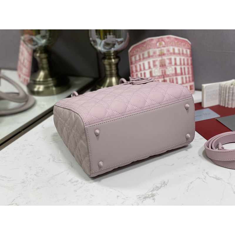 D*or medium lady D*or bag antique pink