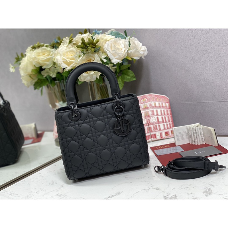 D*or medium lady D*or bag black